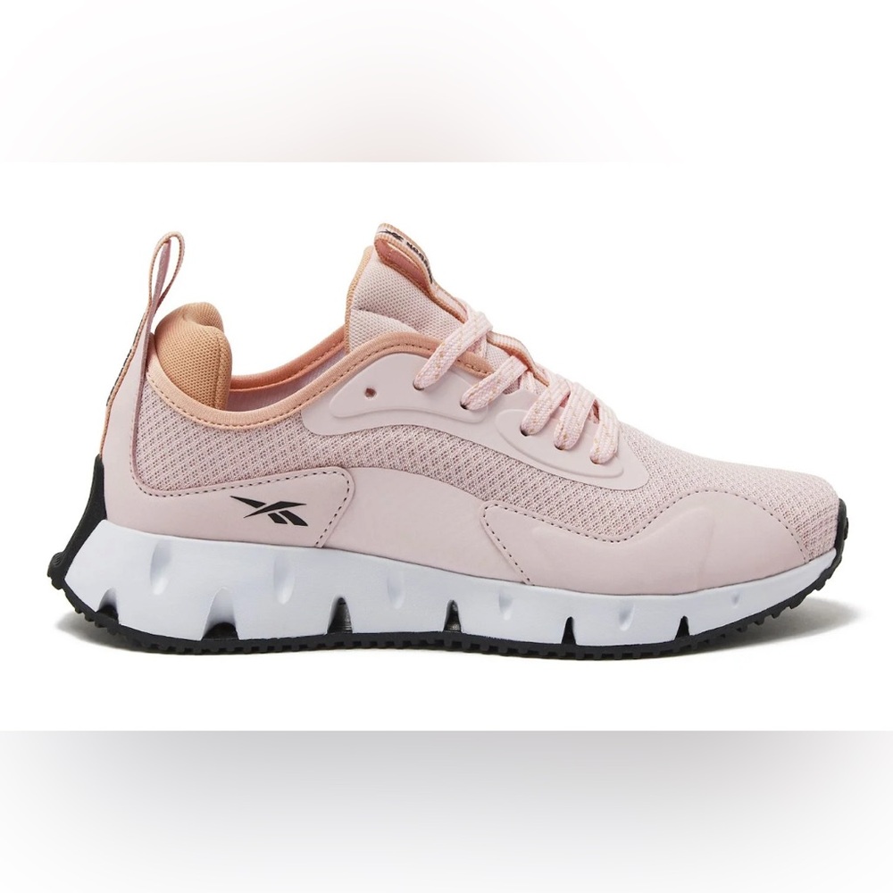 NIB [Reebok] Zig Dynamica Toddler Athletic Shoes in Frosted Berry Peach Kids 5 - Picture 2 of 14
